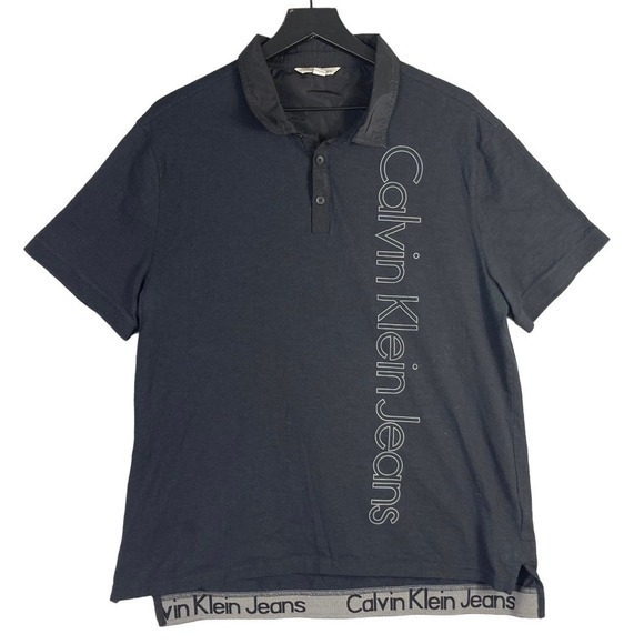 Calvin Klein Jeans Other - Calvin Klein Jeans Polo Shirt Men's XL Gray Classic Casual Fashion Cotton‎ Top